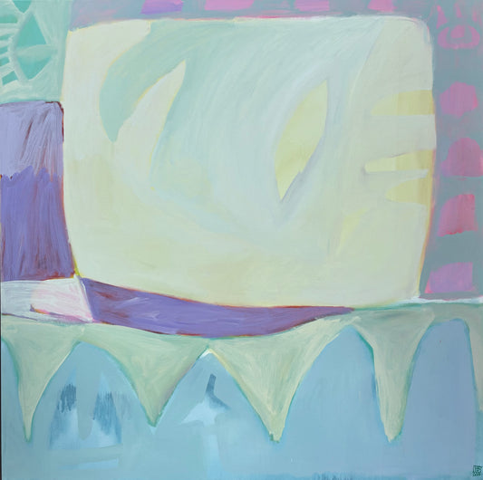 Peace Talks- 120cm x 120cm