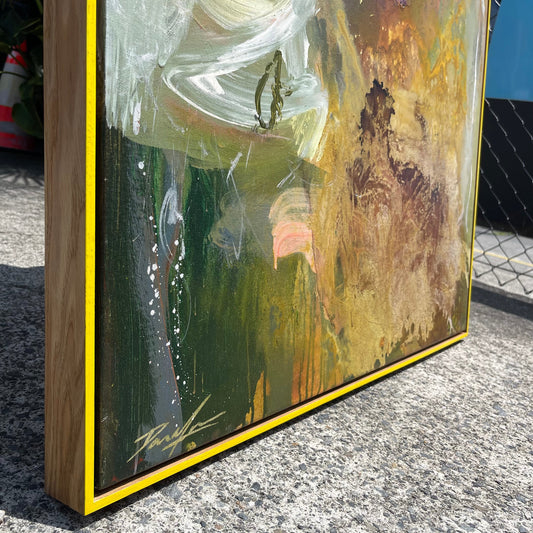 Wattle Dreams - 90cm x 90cm