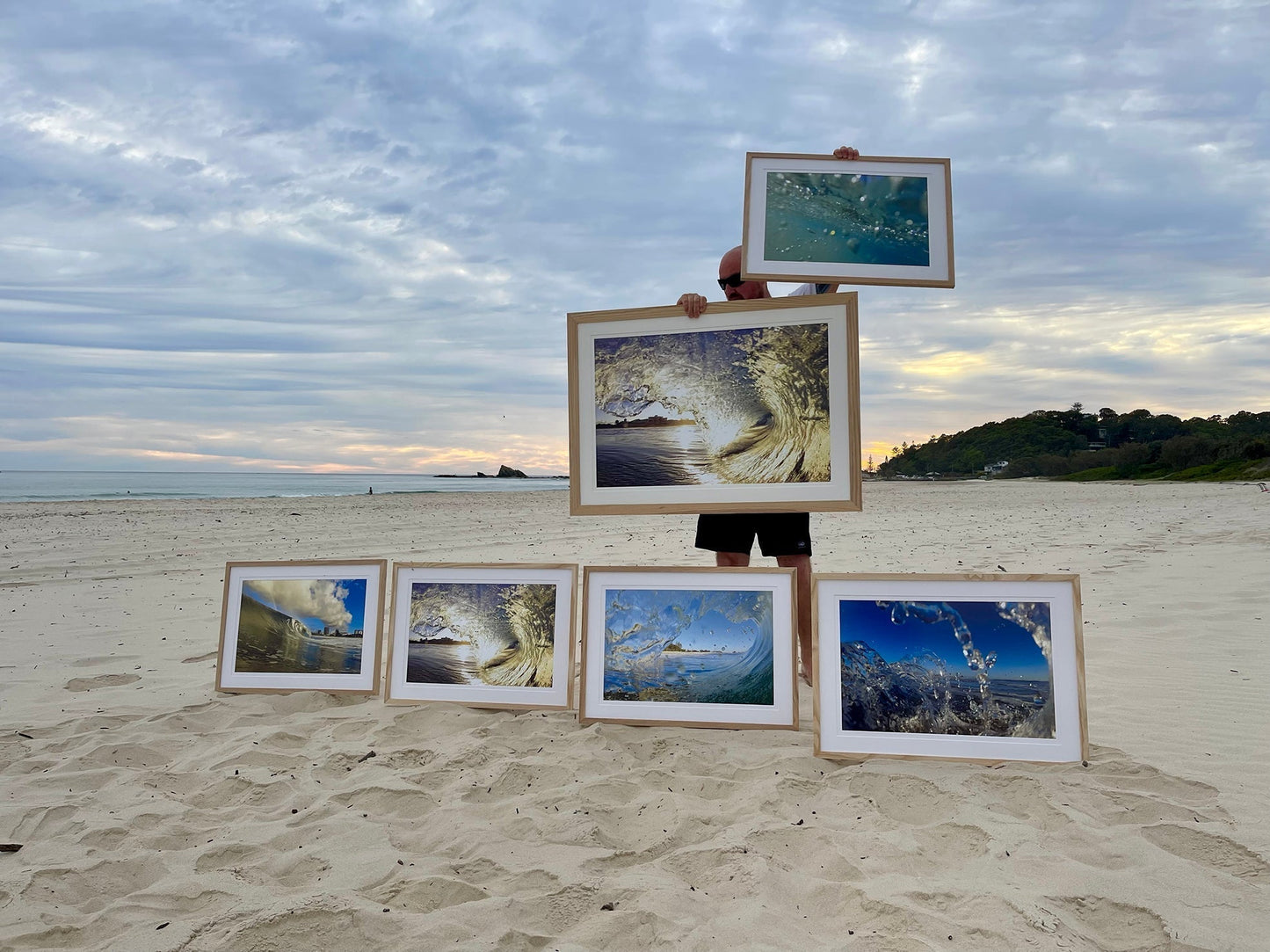 RAINBOW WAVE - Ltd Ed of 150 Professionally Custom Framed