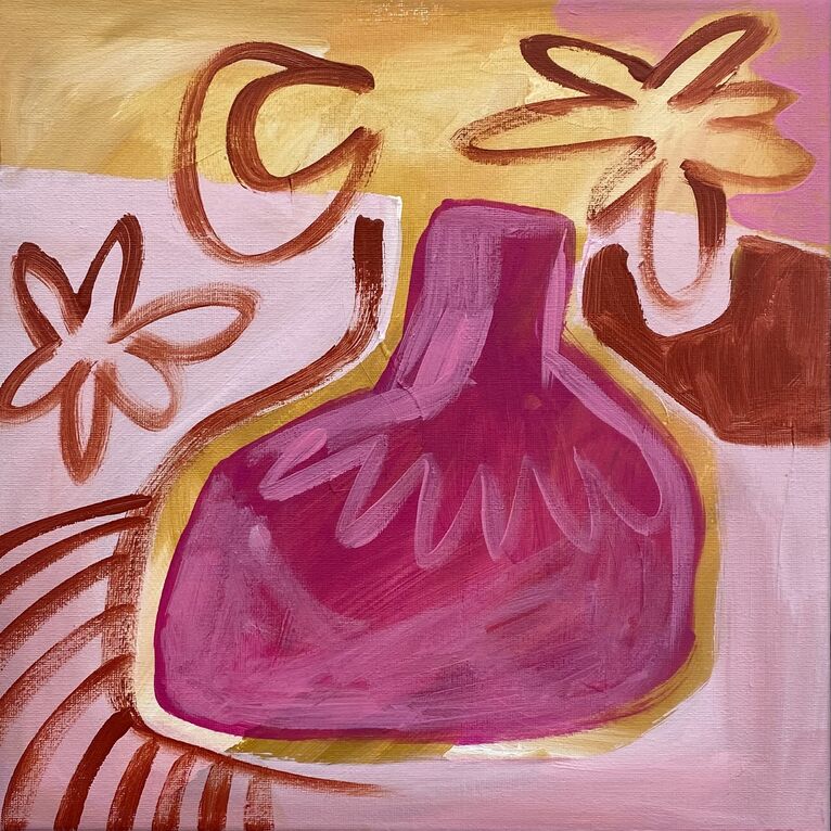 Rose Water - 30cm x 30cm