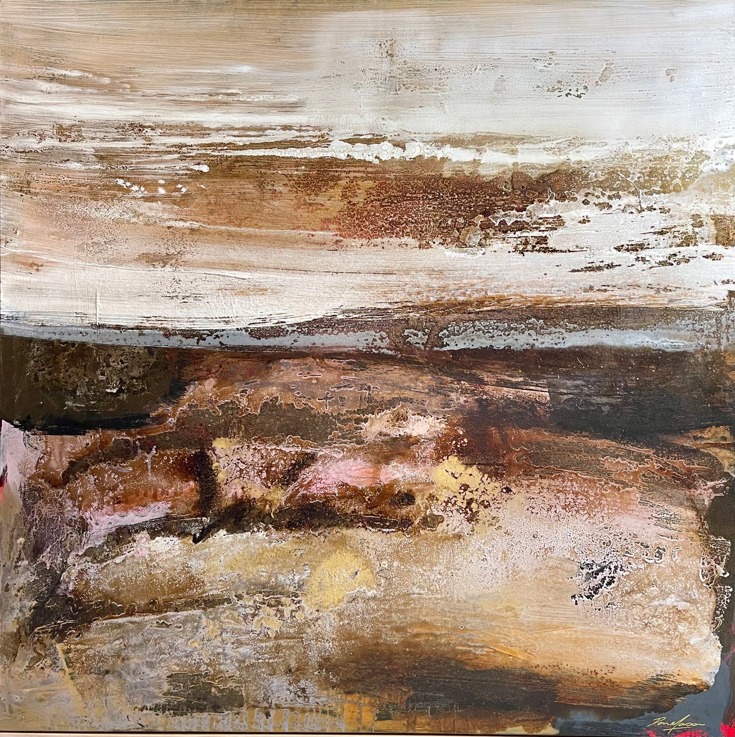 SOLD. Bronzed Landscaoe #1