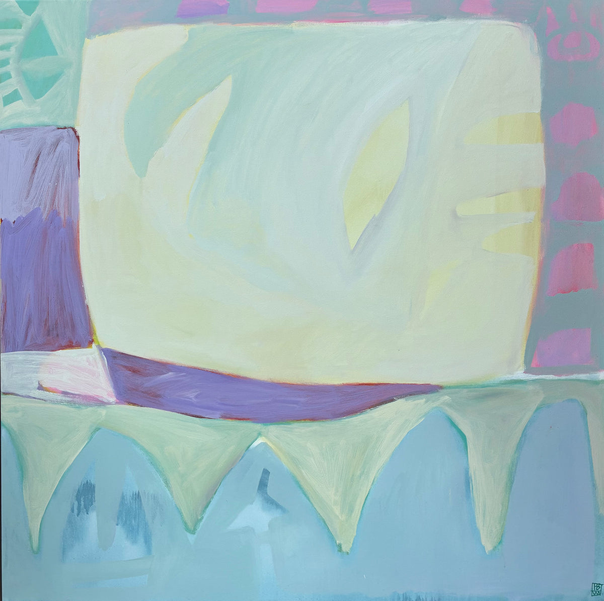 Peace Talks- 120cm x 120cm