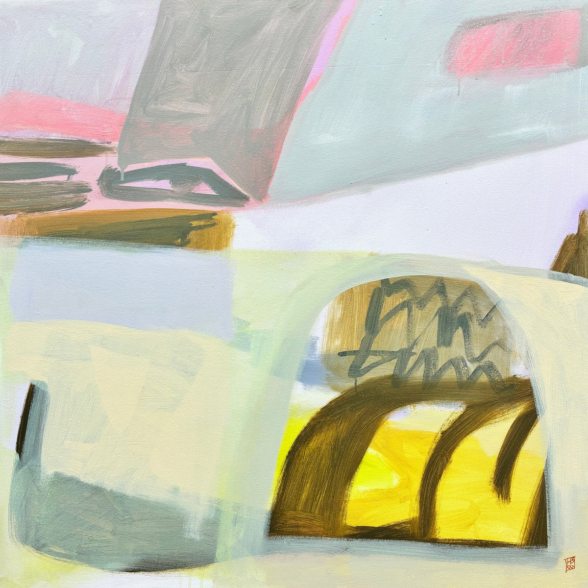 Flawless- 85cm x 85cm