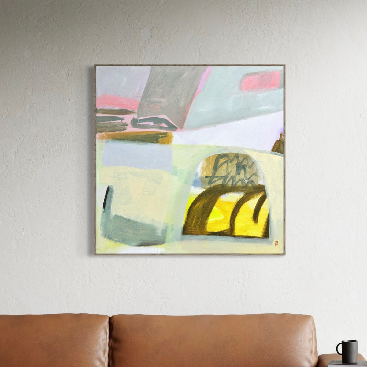 Flawless- 85cm x 85cm