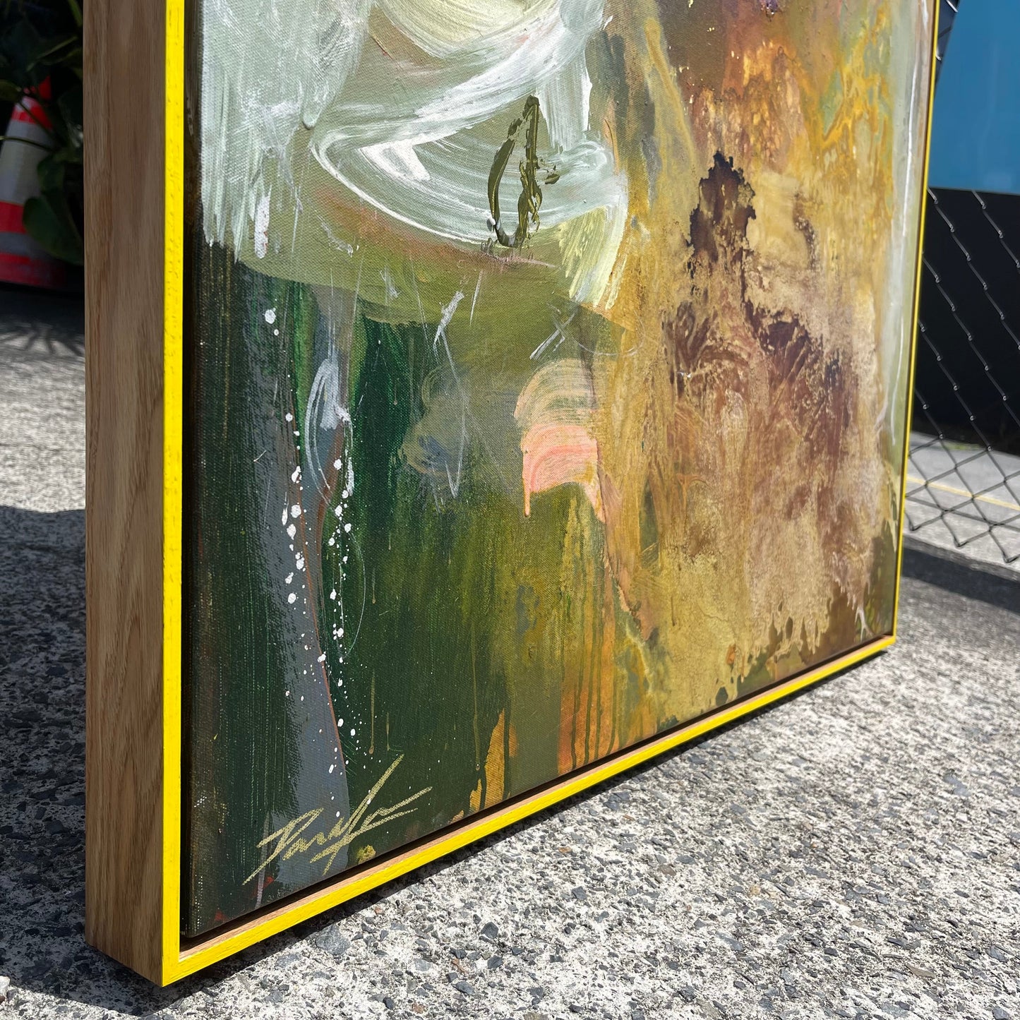 Wattle Dreams - 90cm x 90cm