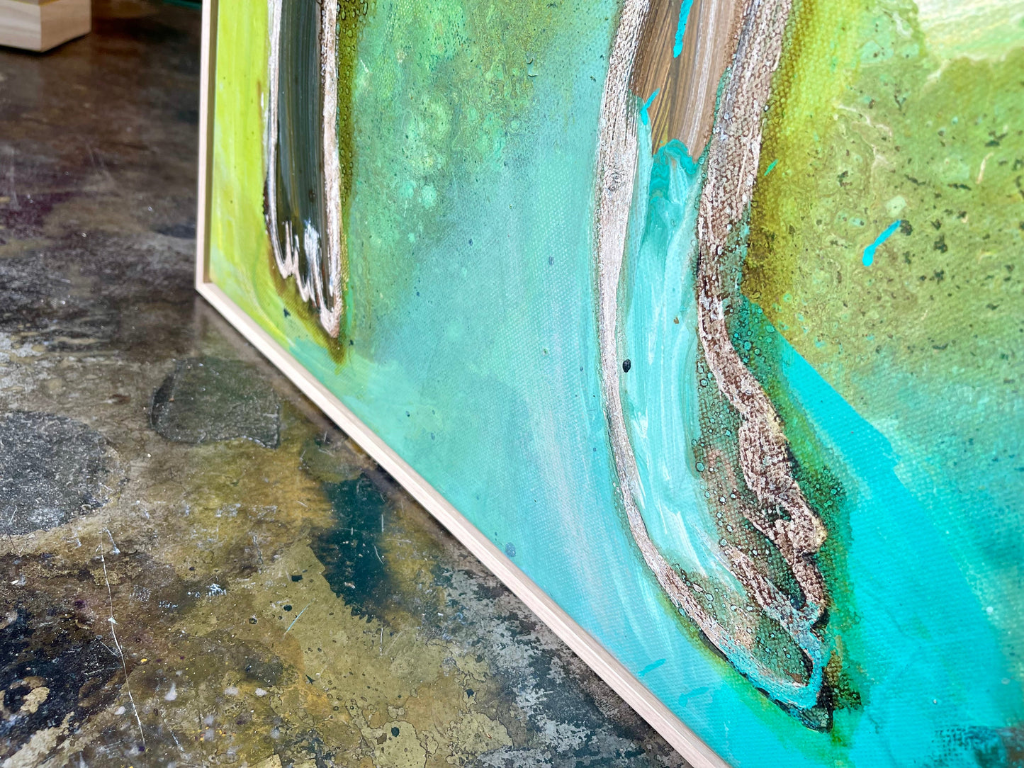 Green Lulu - 80cm x 160cm