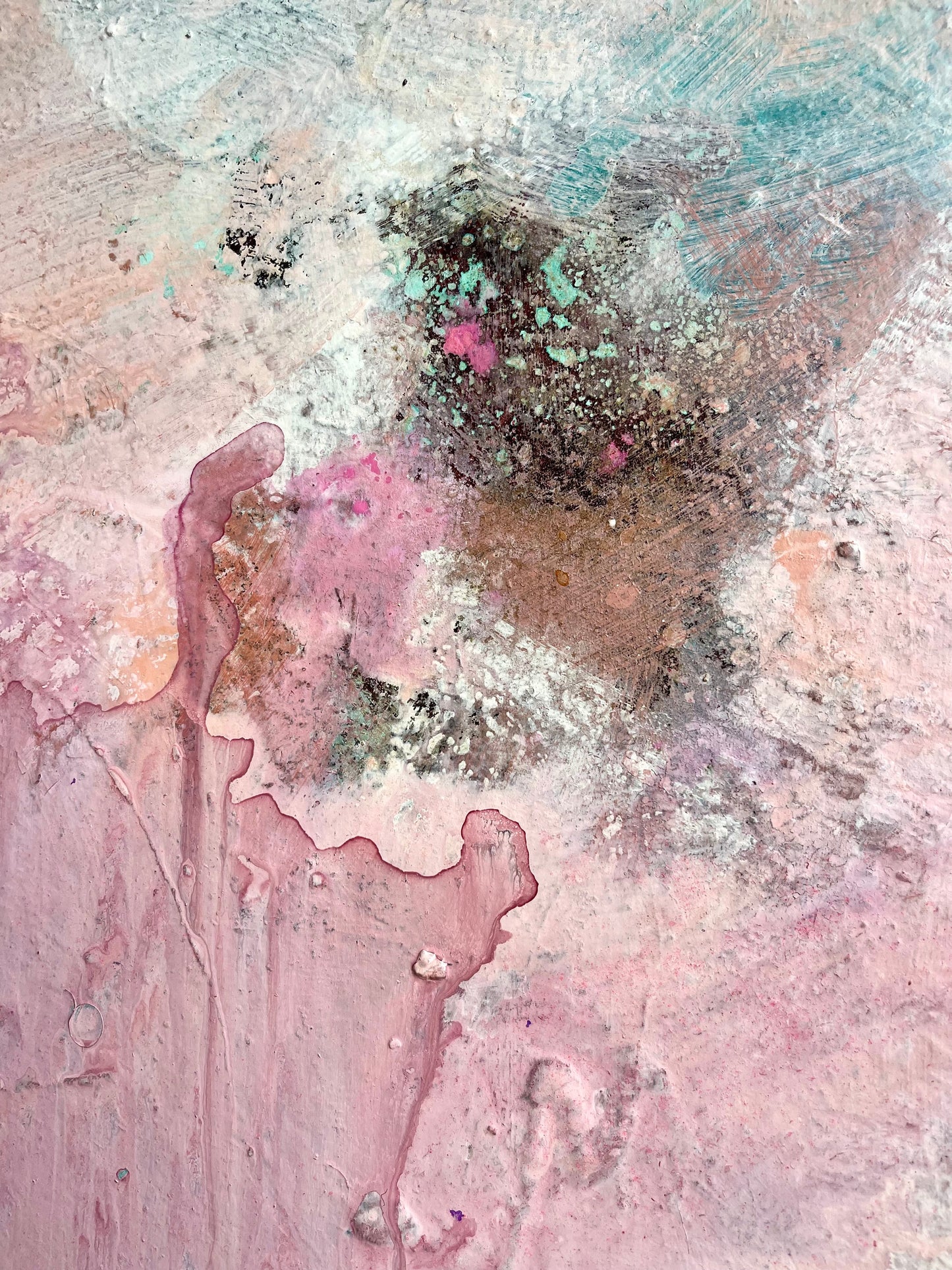 Fréquence du Rose
 - 145cm x 145cm