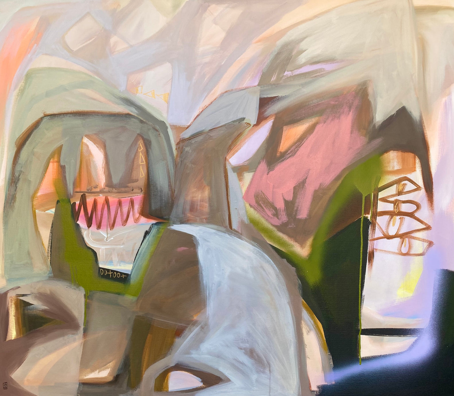 Amber - 100 x 120cm