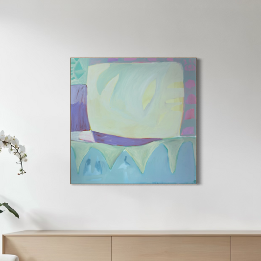 Peace Talks- 120cm x 120cm