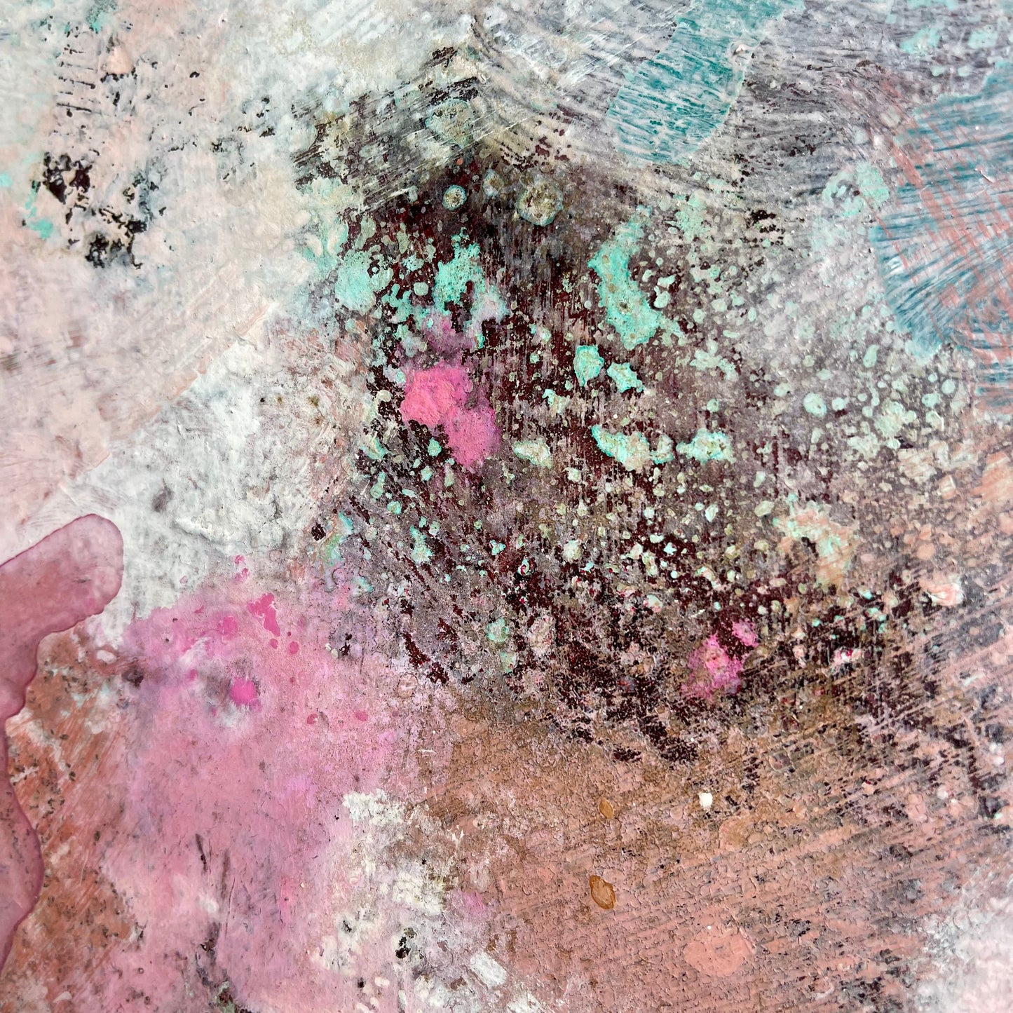 Fréquence du Rose
 - 145cm x 145cm