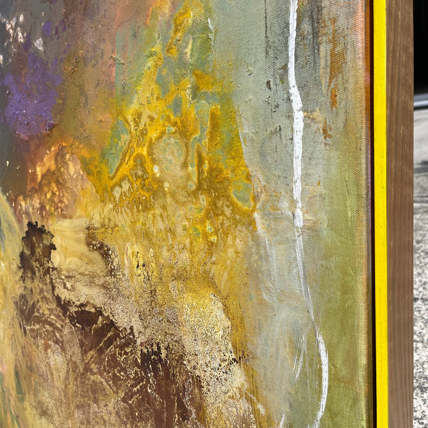 Wattle Dreams - 90cm x 90cm