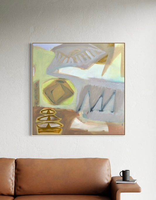 Reborn- 90cm x 90cm