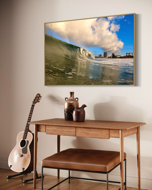 RAINBOW WAVE - Ltd Ed of 150 Professionally Custom Framed
