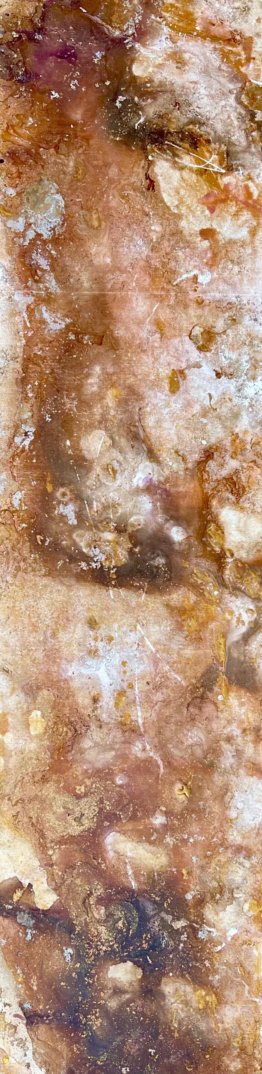 Golden Landscape ( Study #4 ) -  35cm x 120cm