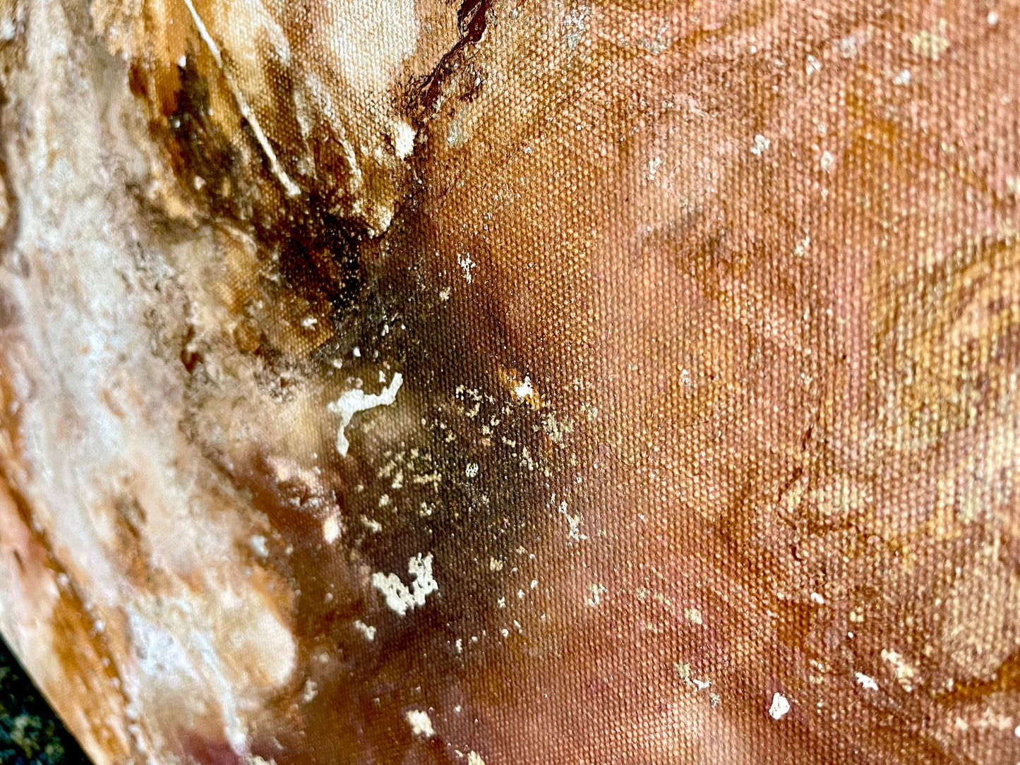 Golden Landscape ( Study #4 ) -  35cm x 120cm