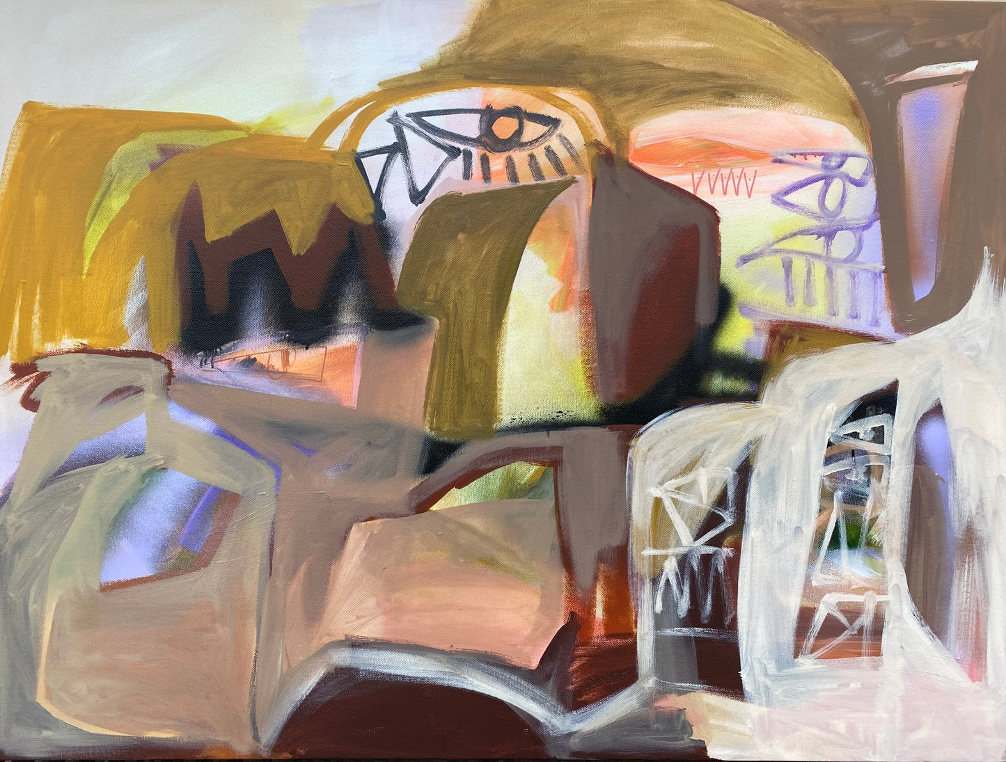 Pretty on the Outside - 90 x 120cm