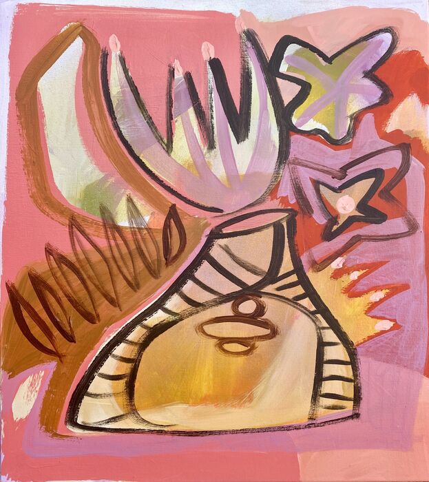 Wink Wink - 40cm x 50cm