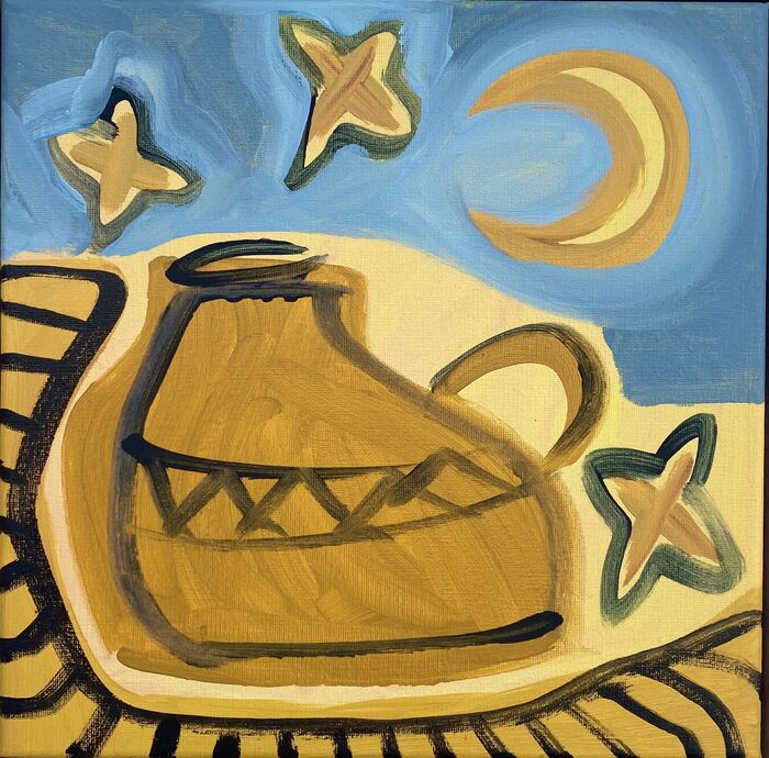 Moonshine - 30cm x 30cm